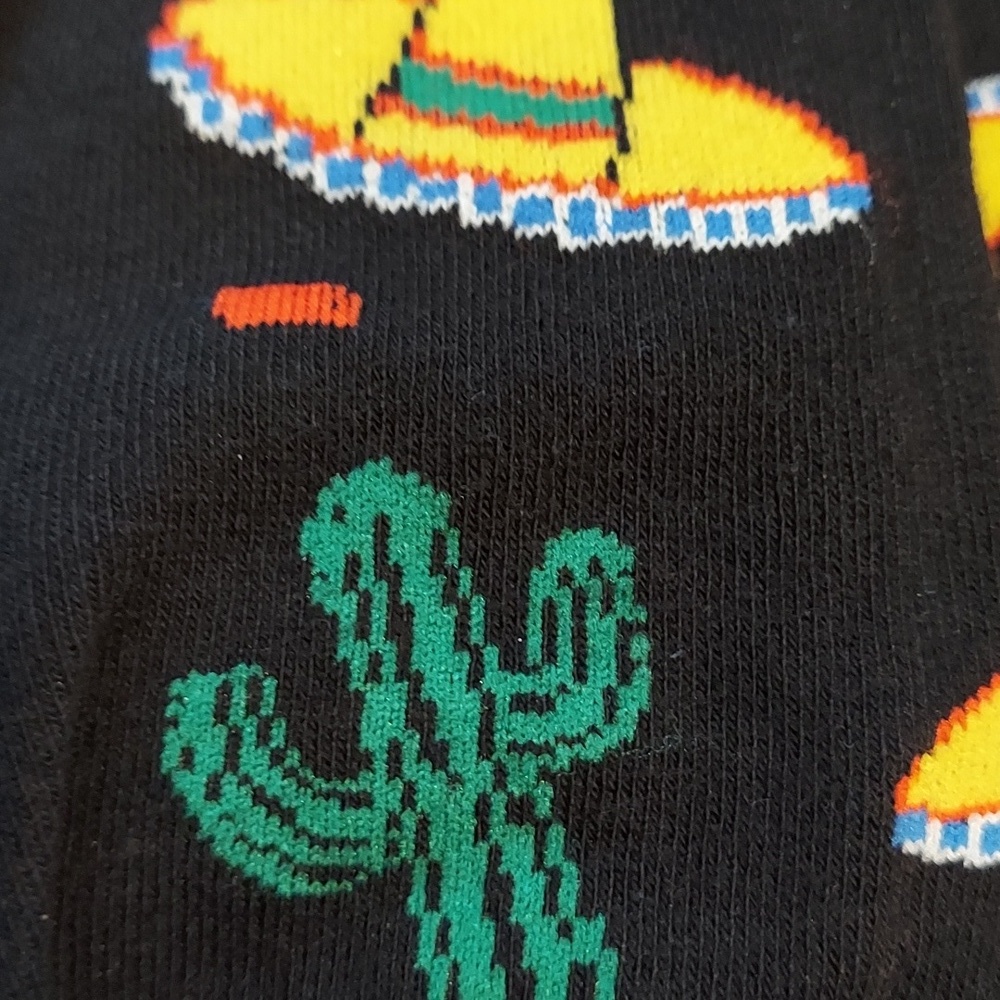 Sombrero & cactus socks